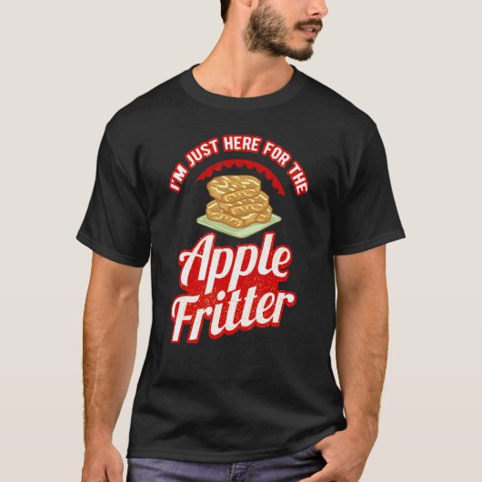 Apple Fritter Rezepte Donuts Brot glutenfreies Veg T-Shirt (Vorderseite)