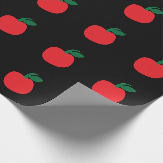 Apple Fruit Apple Geschenkpapier (Ecke)