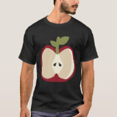 Apple Fruit Easy Lazy DIY Halloween Kostüm T-Shirt (Vorderseite)