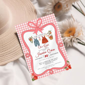 Apple Fruit Fall Babydusche Sprinkle Einladung