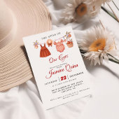 Apple Fruit Fall Babydusche Sprinkle Einladung