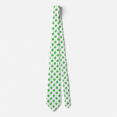 Apple Fruit Green Muster Krawatte (Vorderseite)