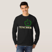 Apple Fruit on Men's Long Sleeve Sweatshirt T-Shirt (Vorne ganz)