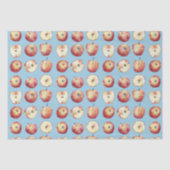 Apple Fruit Watercolor Seidenpapier (Vorderseite)