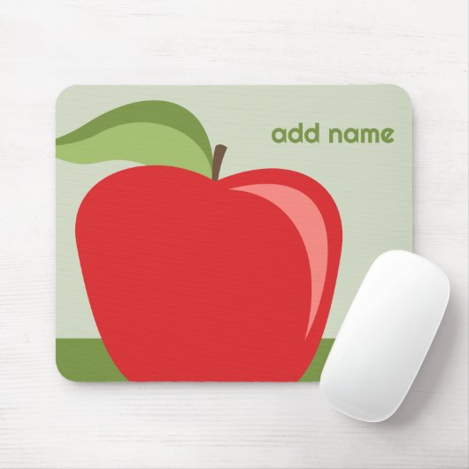 Apple für benutzerdefinierte Lehrer mit trendy Apf Mousepad (Mit Mouse)