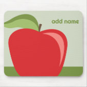 Apple für benutzerdefinierte Lehrer mit trendy Apf Mousepad (Vorne)