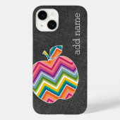 Apple für benutzerdefinierte Lehrer mit trendy Zic Case-Mate iPhone Hülle (Rückseite)