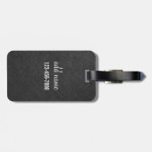 Apple für benutzerdefinierte Lehrer mit trendy Zic Gepäckanhänger (Rückseite horizontal)