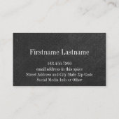 Apple für benutzerdefinierte Lehrer mit trendy Zic Visitenkarte (Rückseite)