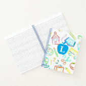 Apple für die Lehrer Monogram Spiral Notebook Notizblock (Innenseite)