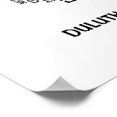 Apple für die personalisierte Lehrerbewertung Poster (Ecke)