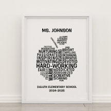 Apple für die personalisierte Lehrerbewertung