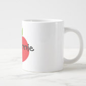 Apple für Lehrer Jumbo-Tasse (Rechts)