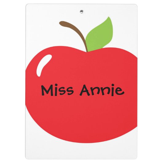 Apple für Lehrer Klemmbrett (Rückseite)