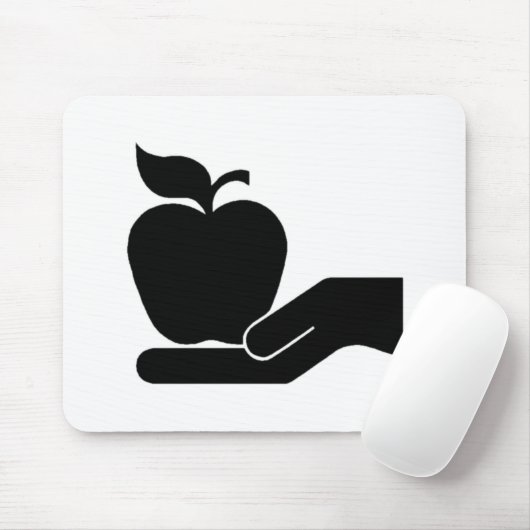 Apple für Lehrer Mousepad (Mit Mouse)