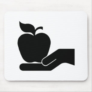 Apple für Lehrer Mousepad