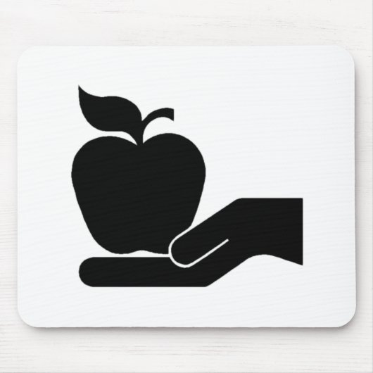 Apple für Lehrer Mousepad (Vorne)