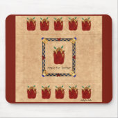 Apple for Teacher Mousepad (Vorne)