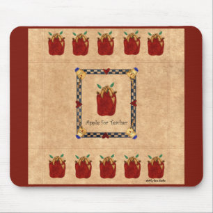 Apple für Lehrer Mousepad