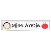 Apple für Lehrer Namensplakette (Vorderseite)