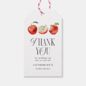 Apple Garden Brautparty Geschenkanhänger (Vorderseite)