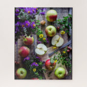 Apple-Garten-Foto-Puzzlespiel Puzzle (Vertikal)