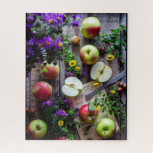 Apple-Garten-Foto-Puzzlespiel Puzzle
