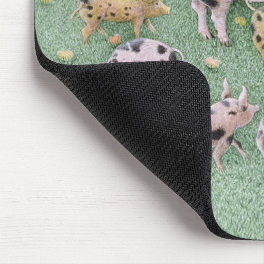 Apple genießen mousepad (Ecke)