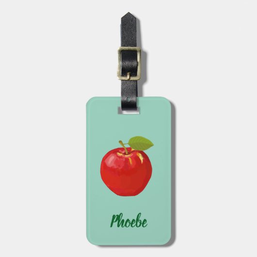 Apple Gepäckanhänger (Vorderseite vertikal)