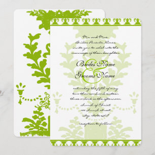 Apple Green Antique Urn Einladung zur Hochzeit