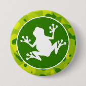 Apple Green Camouflage; Frosch Button (Vorderseite)
