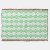 Apple green diamond pattern decke (Vorderseite)