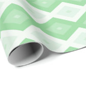 Apple green diamond pattern geschenkpapier (Rolleneckpunkt)