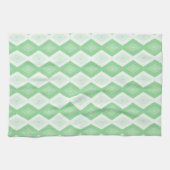 Apple green diamond pattern geschirrtuch (Horizontal)
