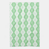 Apple green diamond pattern geschirrtuch (Vertikal)