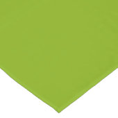 APPLE GREEN (eine solide fruchtige Farbe) ~ Großer Tischläufer (Ecke)