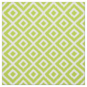 Apple Green Ikat Diamonds Stoff (Muster)