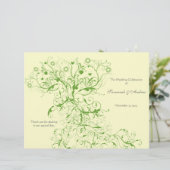 Apple Green Love Bird Wirbel Program (Stehend Vorderseite)