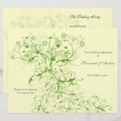Apple Green Love Bird Wirbel Program (Vorne/Hinten)