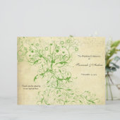 Apple Green Love Bird Wirbel Program (Stehend Vorderseite)