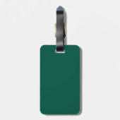 Apple Green Luggage Tag Gepäckanhänger (Rückseite vertikal)