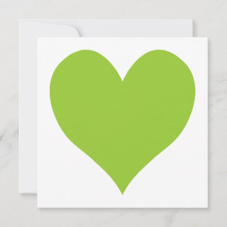 Apple Green Niedlich Heart Shape