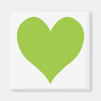 Apple Green Niedlich Heart Shape Magnet