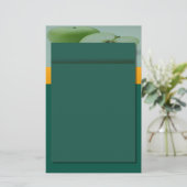 Apple Green Stationery Briefpapier (Stehend Vorderseite)