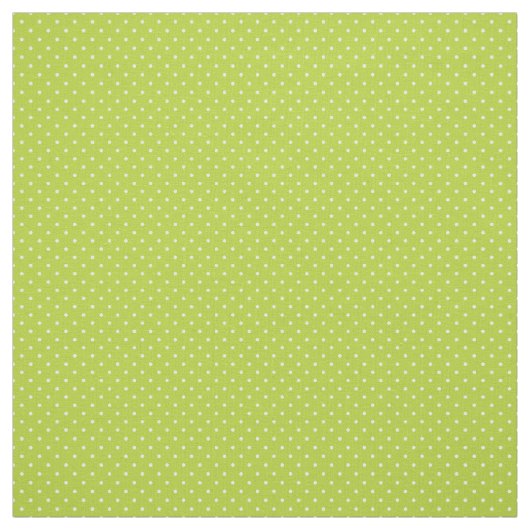 Apple Green Tiny Dots Stoff (Muster)