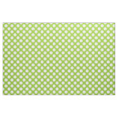 Apple Green und White Polka Dots Stoff (Fat Quarter (45,7 x 55,9 cm))