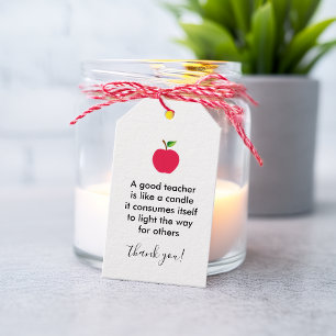Apple Gute Lehrer Danke Würdigung Geschenkanhänger