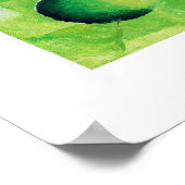 Apple Halves Malerei Poster (Ecke)