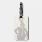 Apple Hare 2 Gepäckanhänger (Rückseite vertikal)