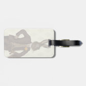 Apple Hare 2 Gepäckanhänger (Rückseite horizontal)